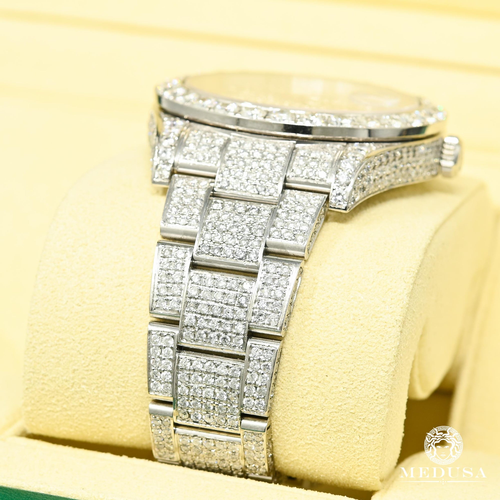 Montre Rolex | Montre Homme Rolex Datejust 41mm - Full Iced Oyster Stainless