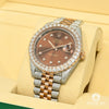 Montre Rolex | Montre Homme Rolex Datejust 41mm - Jubilee Everose Iced Or Rose 2 Tons