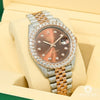 Montre Rolex | Homme Datejust 41mm - Jubilee Everose Iced Or Rose 2 Tons