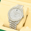 Montre Rolex | Homme Datejust 41mm - Jubilee Full Honeycomb Baguette Stainless