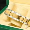Montre Rolex | Homme Datejust 41mm - Oyster Romain Vert Or 2 Tons