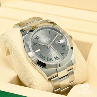Rolex Datejust 41mm - Oyster Wimbledon  - Stainless