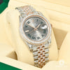 Rolex watch | Rolex Datejust Men&#39;s Watch 41mm - Wimbledon Everose Emerald Cut Rose Gold 2 Tones
