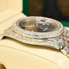 Montre Rolex | Montre Homme Rolex Datejust 41mm - Wimbledon Everose Emerald Cut Or Rose 2 Tons