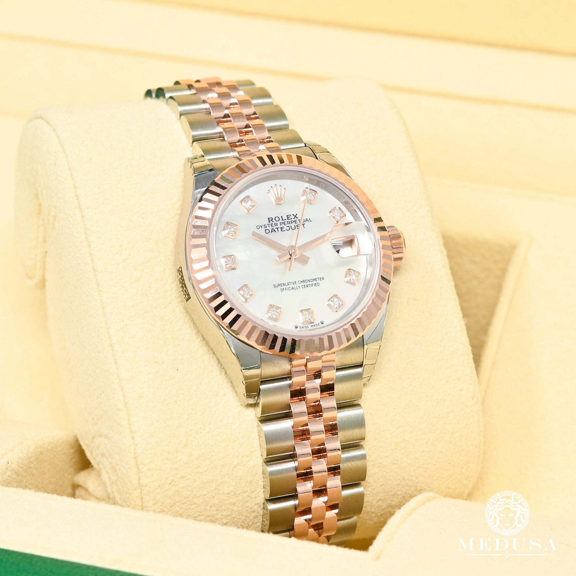Rolex Lady-Datejust 28mm Everose ''Mother of Pearl''