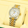 Montre Rolex | Montre Femme Rolex Lady-Datejust 31mm - White ’’Mother of Pearl’’ Or 2 Tons