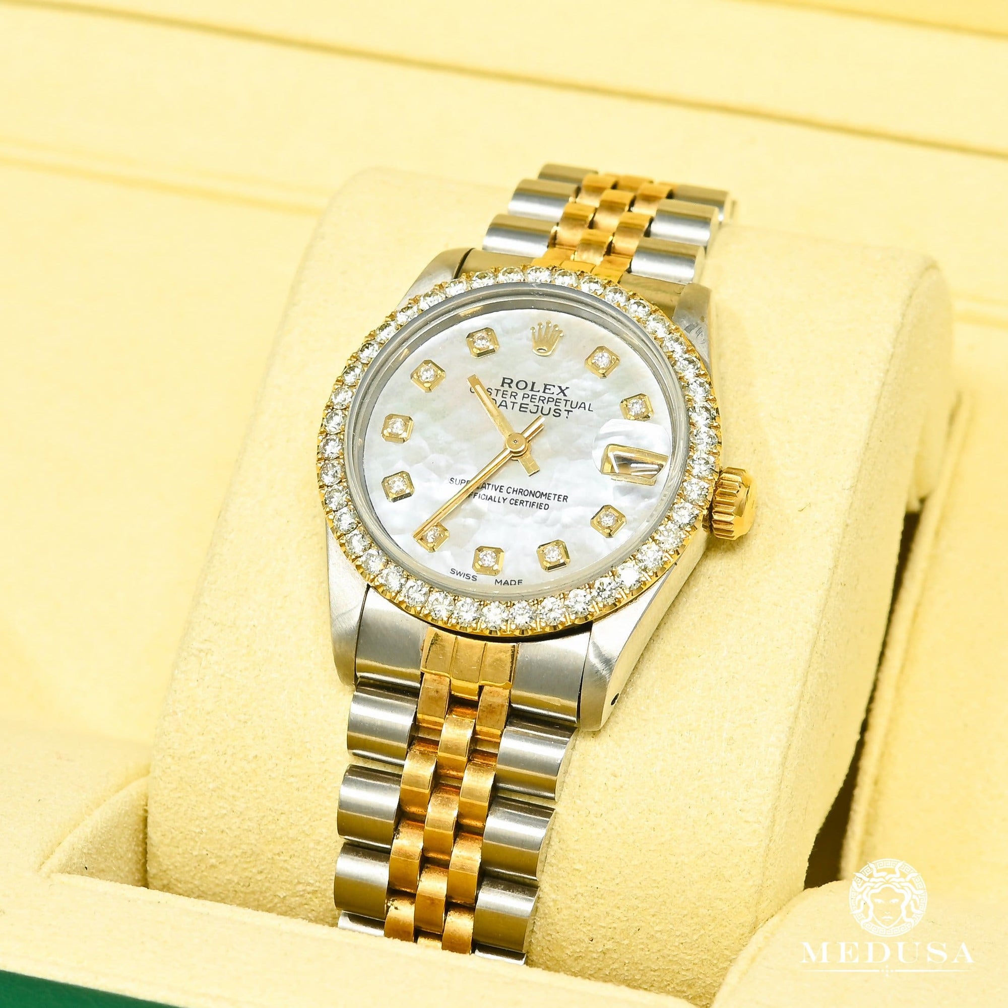 directory Generator sour Rolex Lady-Datejust 31mm - White ''Mother of Pearl''