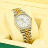 Montre Rolex | Femme Lady-Datejust 31mm - White ’’Mother of Pearl’’ Or 2 Tons