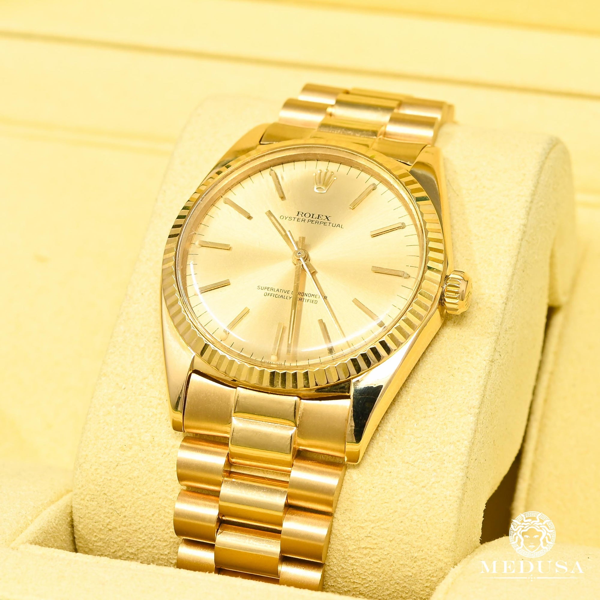 Oyster perpetual 36 gold Outlet