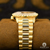 Montre Rolex | Montre Homme Rolex President Day-Date 36mm - Baguette Noir Baguette / Or Jaune