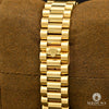 Rolex watch | Rolex President Day-Date Men&#39;s Watch 36mm - Baguette Black Small Bezel Baguette/Yellow Gold