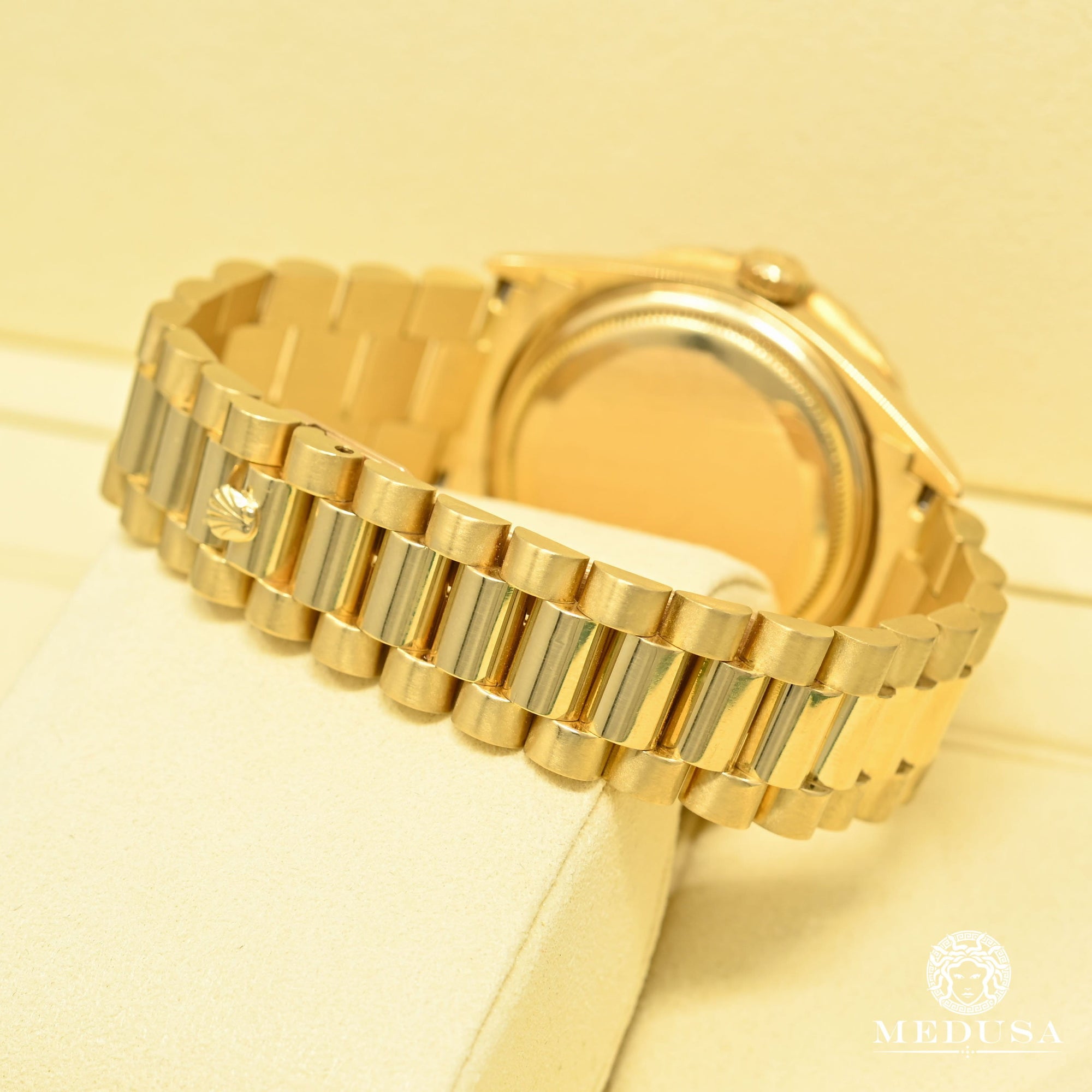 Montre Rolex | Montre Homme Rolex President Day-Date 36mm - Baguette Or Baguette / Or Jaune