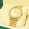 Montre Rolex | Homme President Day - Date 36mm - Baguette Or / Jaune