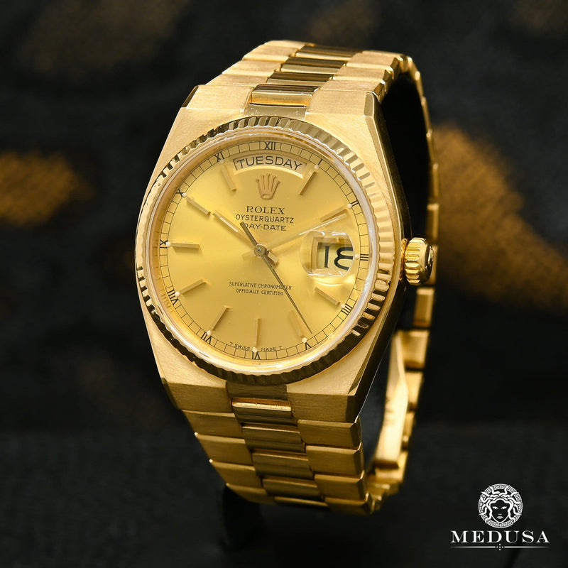 Montre Rolex | Homme President Day - Date 36mm - Oysterquartz Or Jaune