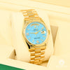 Montre Rolex | Montre Homme Rolex President Day-Date 36mm - Turquoise Or Jaune