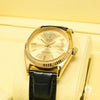 Montre Rolex | Montre Homme Rolex President Day - Date 36mm - Vintage Leather Or Jaune
