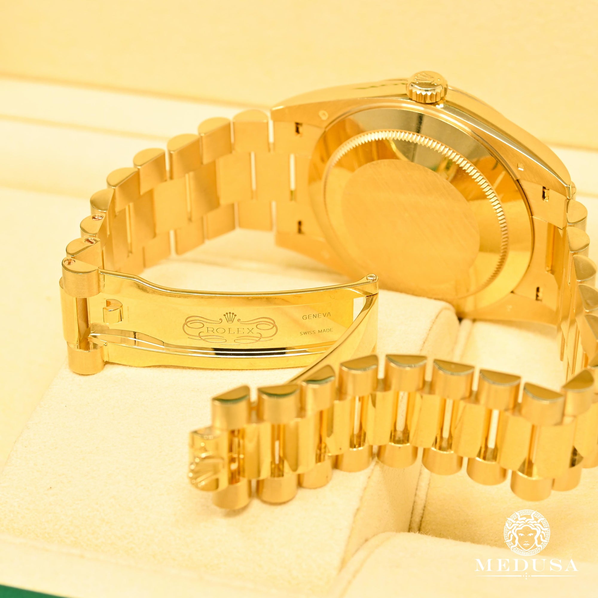 Montre Rolex | Montre Homme Rolex President Day-Date 40mm - Champagne Or Jaune
