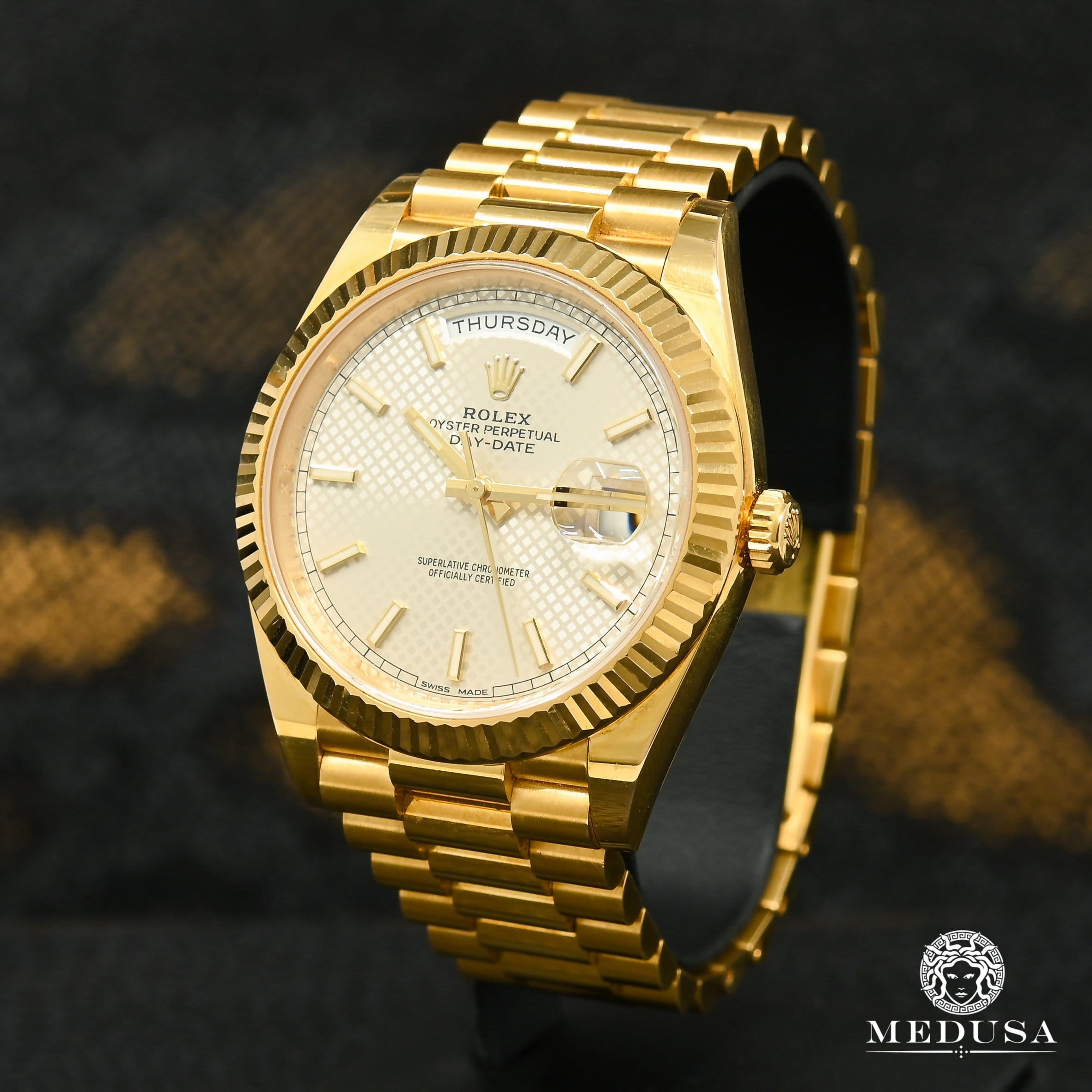 40 mm presidential rolex Clearance