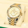 Montre Rolex | Homme Sky - Dweller 42mm - Champagne Jubilee Or 2 Tons