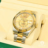 Rolex watch | Rolex Sky-Dweller Men&#39;s Watch 42mm - Champagne Gold 2 Tones