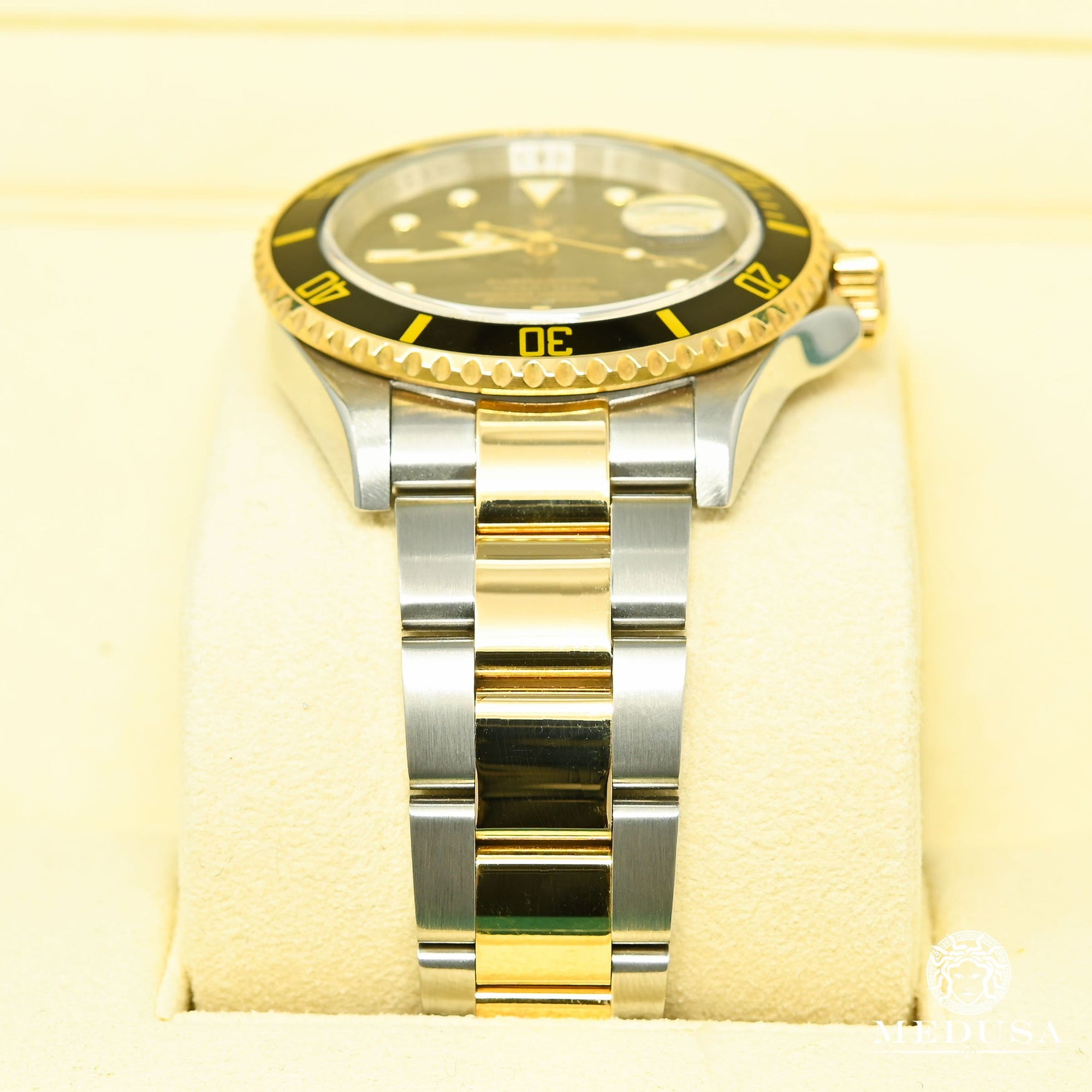 Montre Rolex | Montre Homme Rolex Submariner 40mm - 2 Tons Black Or 2 Tons