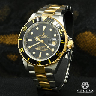 Rolex Submariner 40mm - 2 Toneladas Negro - Dorado 2 Tonos