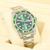 Rolex watch | Rolex Submariner 40mm Men&#39;s Watch - Green Diamond &amp; Emerald Stainless