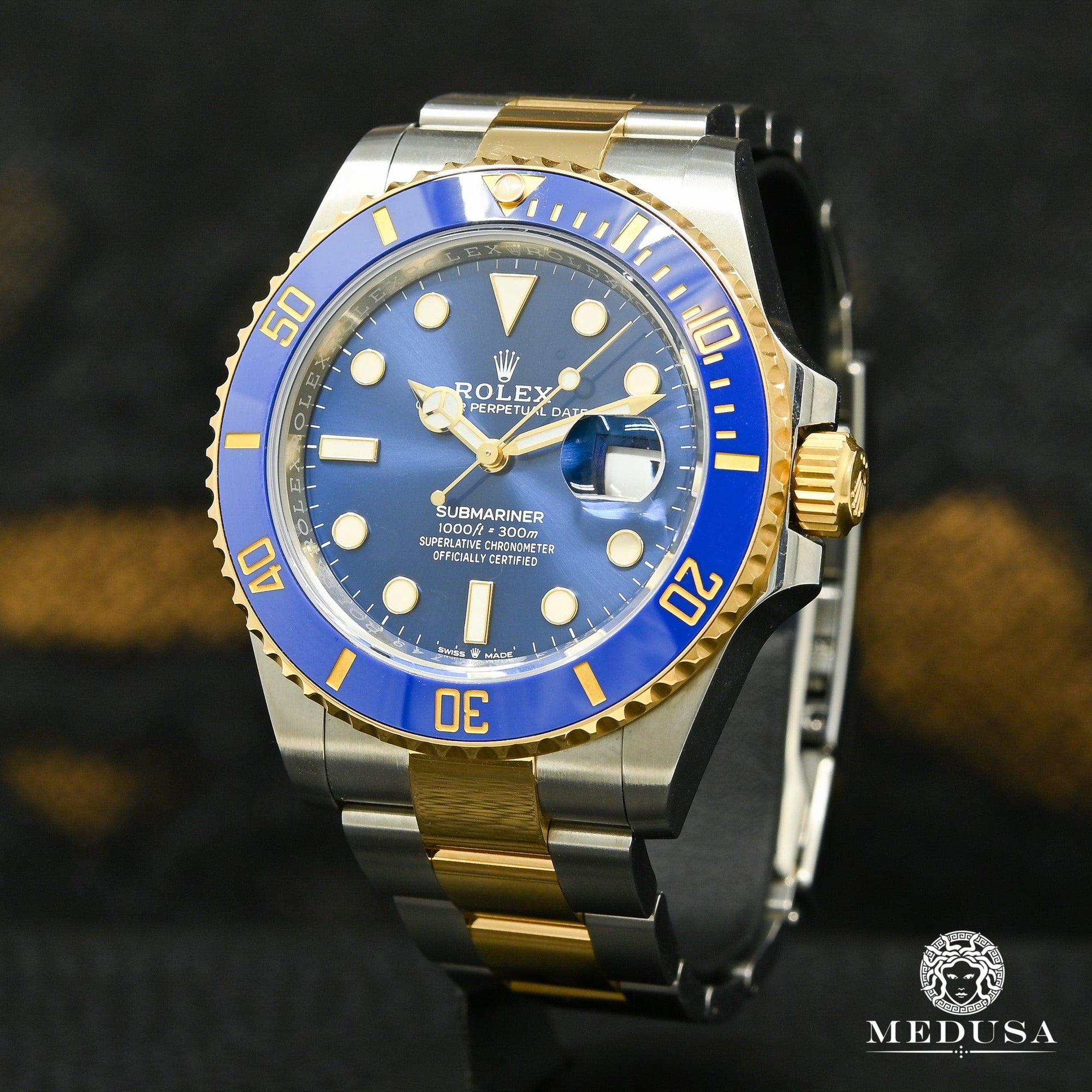 Rolex watch | Rolex Submariner Men's Watch 41mm - 126613LB Gold 2 Tones