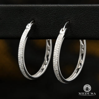 Round D4 - Diamant - Or Blanc / 23mm