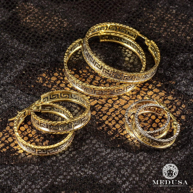 10K Gold Rings | Round F1 Earrings