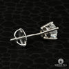 14K Gold Studs | Round X1 Diamond Studs Earrings