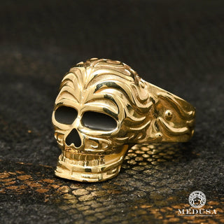 Skull H6 - Or Jaune
