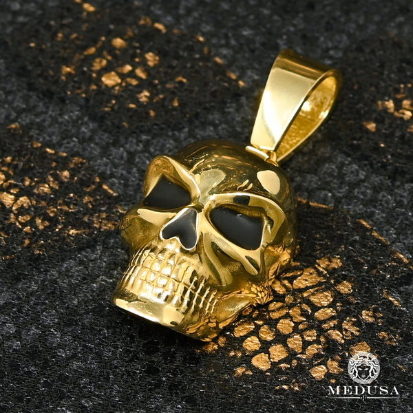 10K Gold Pendant Skull X7 Various Pendant Medusa Jewelry