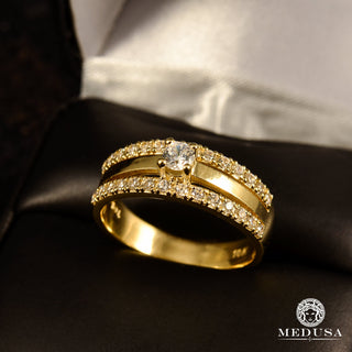 Solitaire F19 - MA0801 - Or Jaune