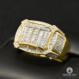 Square D9 - Diamond  - 1.00CT / Yellow Gold