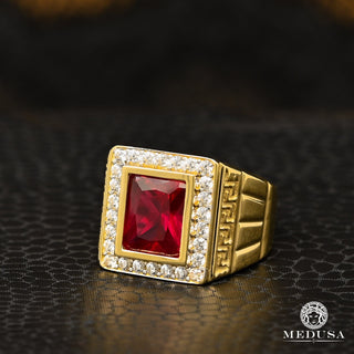 Stone H6 - Or Jaune / Rubis