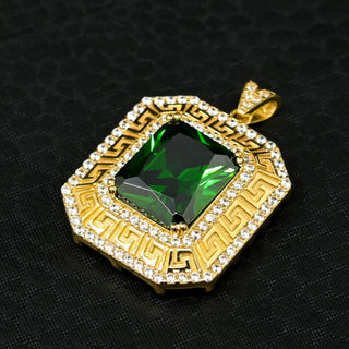 Stone X3  - Yellow Gold / Emerald