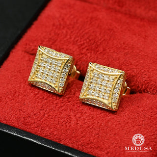 Studs D17 - MR0014  - Yellow Gold