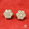 Studs Diamants en Or 10K | Boucles d’Oreilles D21 - Diamant Jaune / 1.00CT