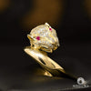 10K Gold Ring | Women&#39;s Ring Tiger F13 Yellow Gold / Ruby