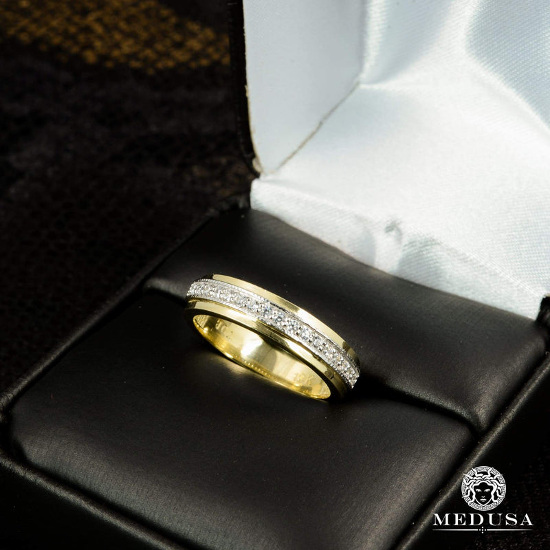 14K Gold Diamond Ring | Trinity Engagement Ring F11 - MA0736