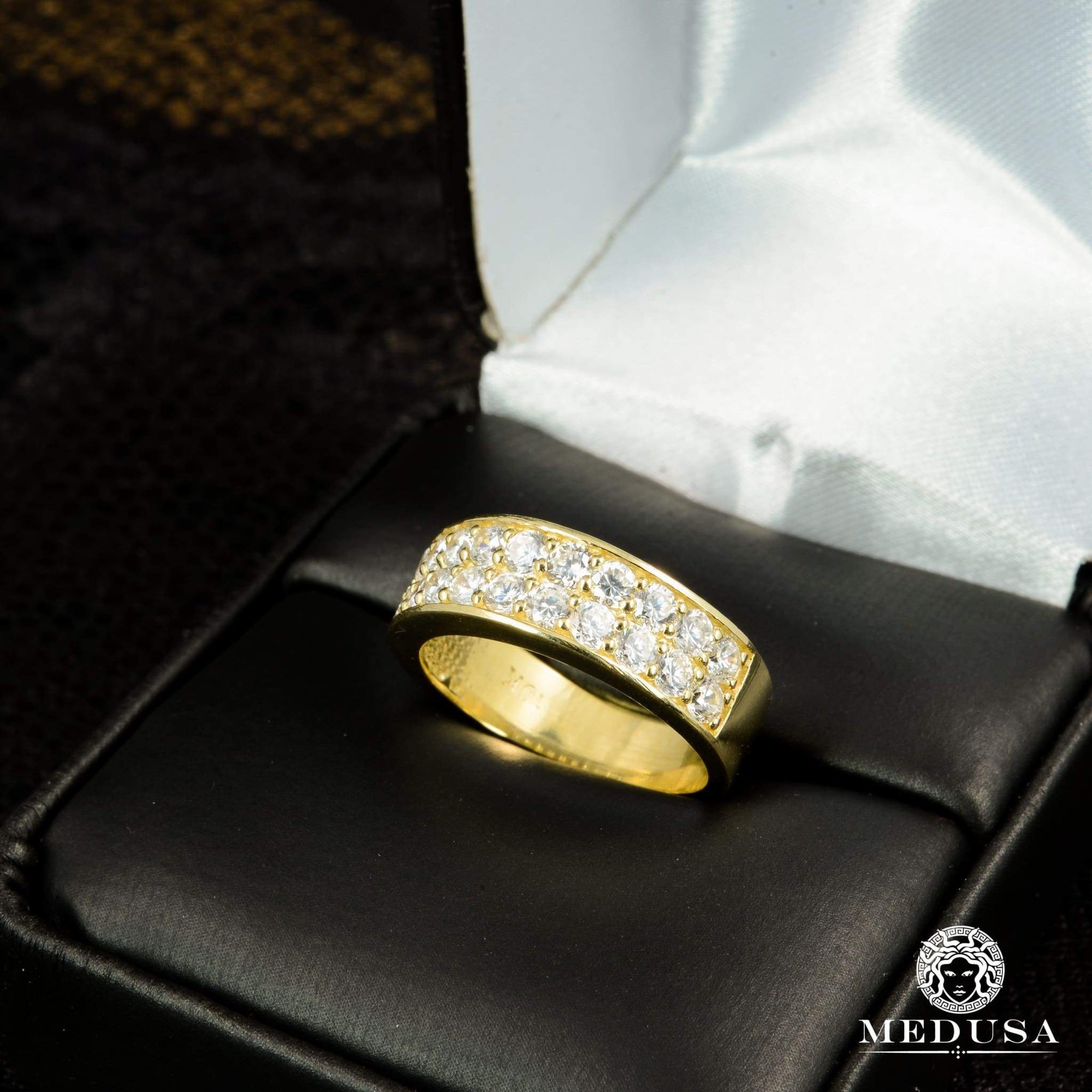 14K Gold Diamond Ring | Trinity Engagement Ring F12 - MA0721