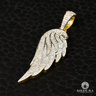 Wings D2 - Diamond  - Gold 2 Tones