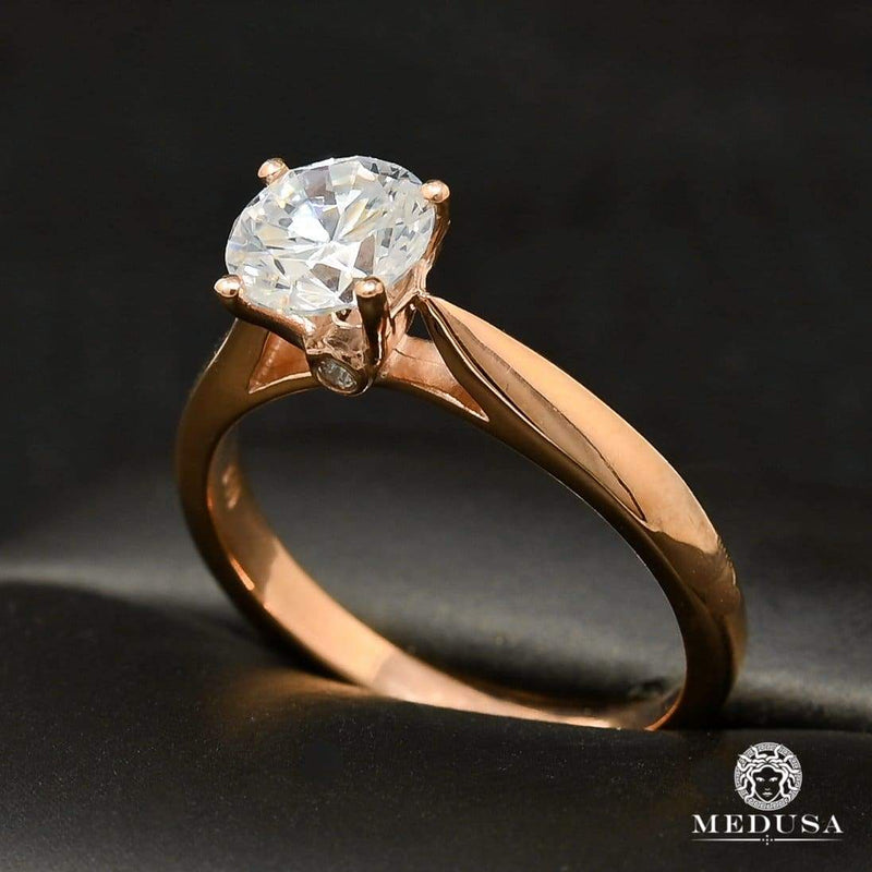 10K Gold Ring | Women&#39;s Ring Zirconia F43